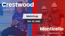 Matchup: Crestwood High vs. Monticello  2020