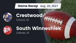 Recap: Crestwood  vs. South Winneshiek  2021