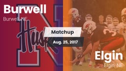 Matchup: Burwell vs. Elgin  2017