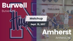Matchup: Burwell vs. Amherst  2017