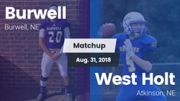 Matchup: Burwell vs. West Holt  2018