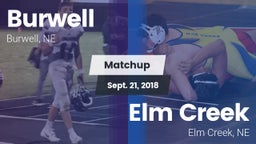 Matchup: Burwell vs. Elm Creek  2018