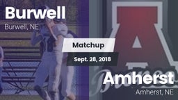 Matchup: Burwell vs. Amherst  2018