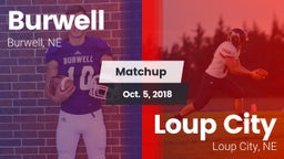 Matchup: Burwell vs. Loup City  2018