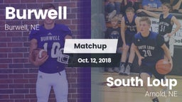 Matchup: Burwell vs. South Loup  2018