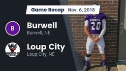 Recap: Burwell  vs. Loup City  2018