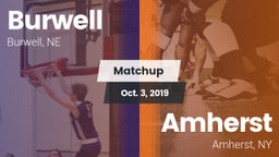 Matchup: Burwell vs. Amherst  2019