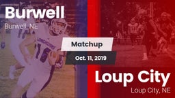 Matchup: Burwell vs. Loup City  2019