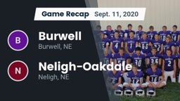 Recap: Burwell  vs. Neligh-Oakdale  2020