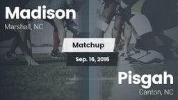 Matchup: Madison vs. Pisgah  2016
