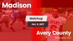 Matchup: Madison vs. Avery County  2017