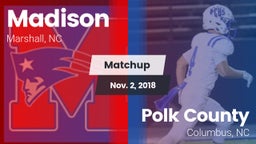Matchup: Madison vs. Polk County  2018