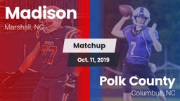 Matchup: Madison vs. Polk County  2019