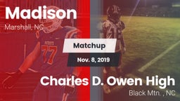 Matchup: Madison vs. Charles D. Owen High 2019
