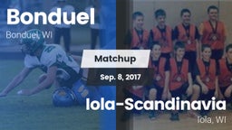 Matchup: Bonduel vs. Iola-Scandinavia  2017