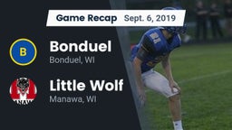 Recap: Bonduel  vs. Little Wolf  2019