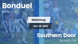 Matchup: Bonduel vs. Southern Door  2019