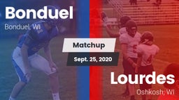 Matchup: Bonduel vs. Lourdes  2020