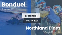 Matchup: Bonduel vs. Northland Pines  2020