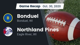 Recap: Bonduel  vs. Northland Pines  2020