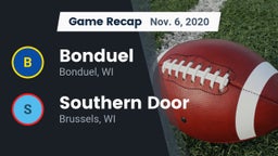 Recap: Bonduel  vs. Southern Door  2020