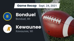 Recap: Bonduel  vs. Kewaunee  2021