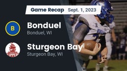 Recap: Bonduel  vs. Sturgeon Bay  2023