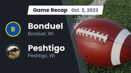 Recap: Bonduel  vs. Peshtigo  2023
