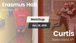 Matchup: Erasmus Hall vs. Curtis  2016