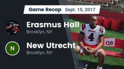 Recap: Erasmus Hall  vs. New Utrecht  2017