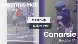Matchup: Erasmus Hall vs. Canarsie  2017