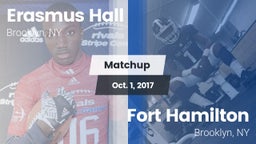 Matchup: Erasmus Hall vs. Fort Hamilton  2017