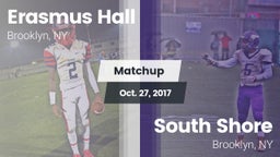 Matchup: Erasmus Hall vs. South Shore  2017