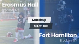 Matchup: Erasmus Hall vs. Fort Hamilton  2018