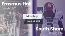 Matchup: Erasmus Hall vs. South Shore  2019