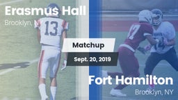 Matchup: Erasmus Hall vs. Fort Hamilton  2019