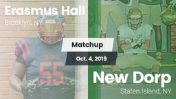 Matchup: Erasmus Hall vs. New Dorp  2019