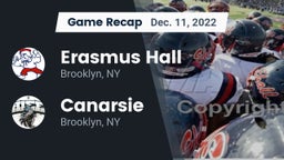 Recap: Erasmus Hall  vs. Canarsie  2022