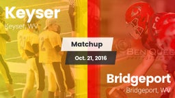 Matchup: Keyser vs. Bridgeport  2016