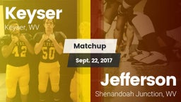 Matchup: Keyser vs. Jefferson  2017