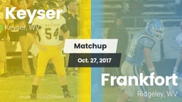 Matchup: Keyser vs. Frankfort  2017