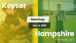 Matchup: Keyser vs. Hampshire  2019
