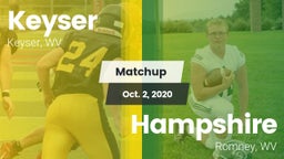 Matchup: Keyser vs. Hampshire  2020