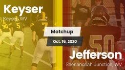 Matchup: Keyser vs. Jefferson  2020