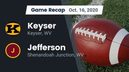 Recap: Keyser  vs. Jefferson  2020
