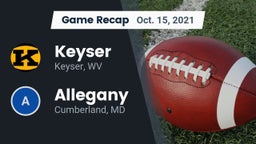 Recap: Keyser  vs. Allegany  2021