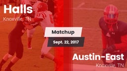 Matchup: Halls vs. Austin-East  2017