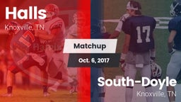 Matchup: Halls vs. South-Doyle  2017