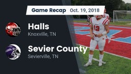 Recap: Halls  vs. Sevier County  2018