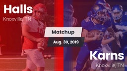 Matchup: Halls vs. Karns  2019